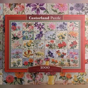 Castorland 1000 Piece Puzzle - Vintage Floral
